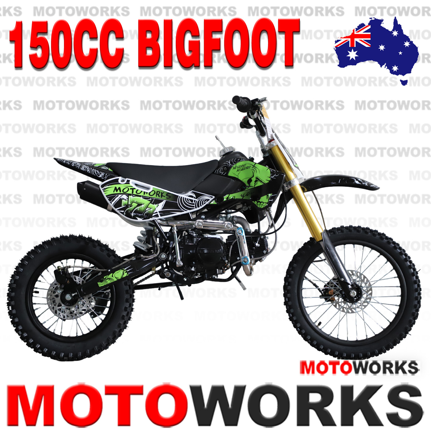 150CC BIGFOOT GREEN