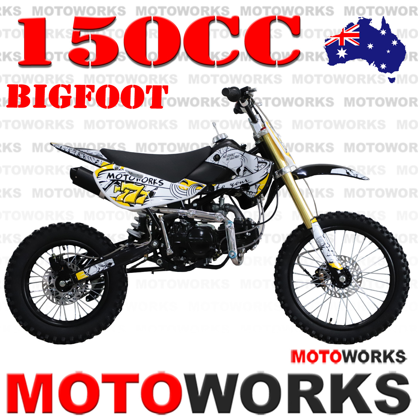 150CC BIGFOOT YELLOW