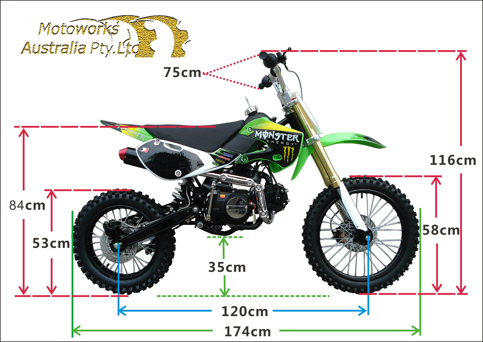 150CC BIGFOOT RED - Image 2