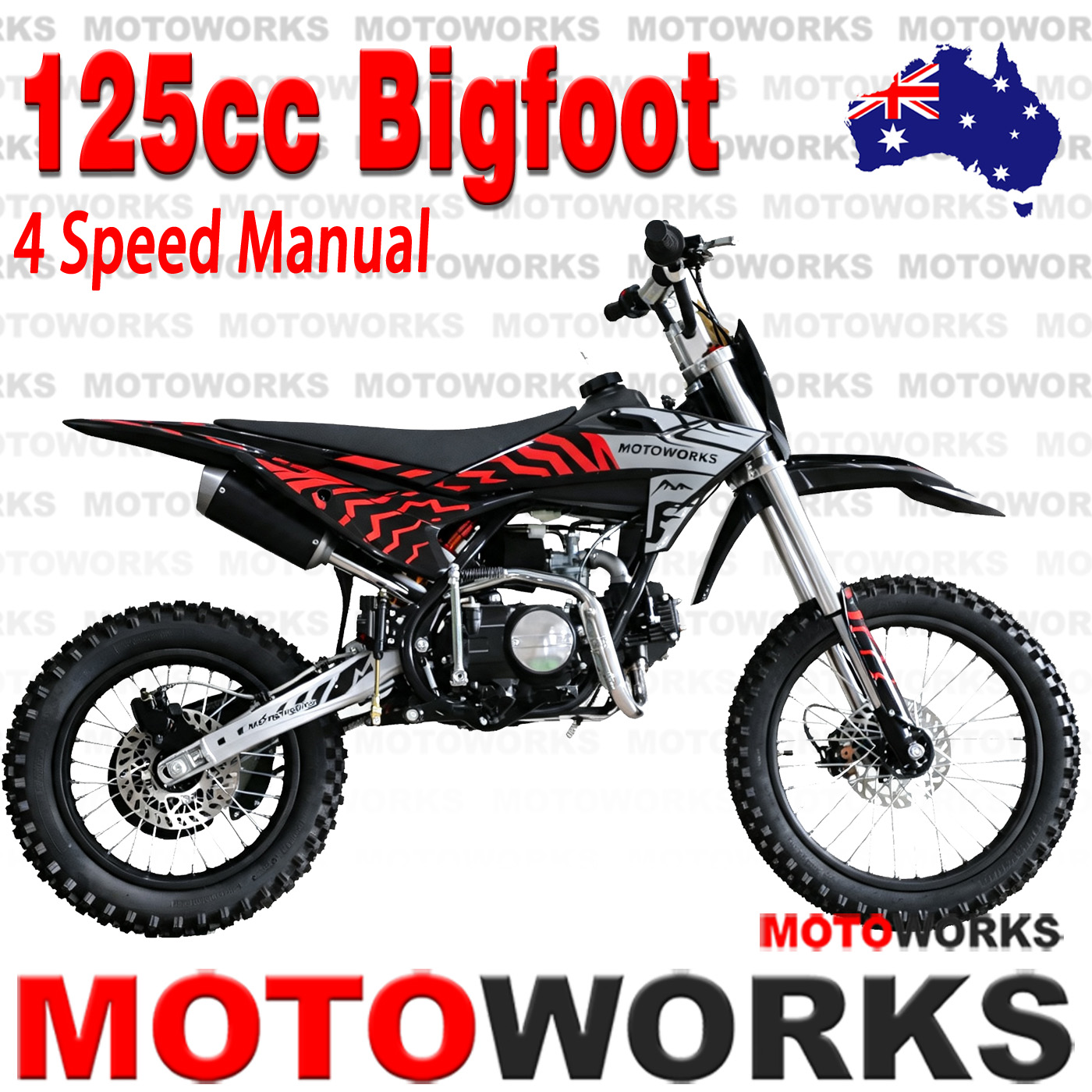 125CC BIGFOOT RED