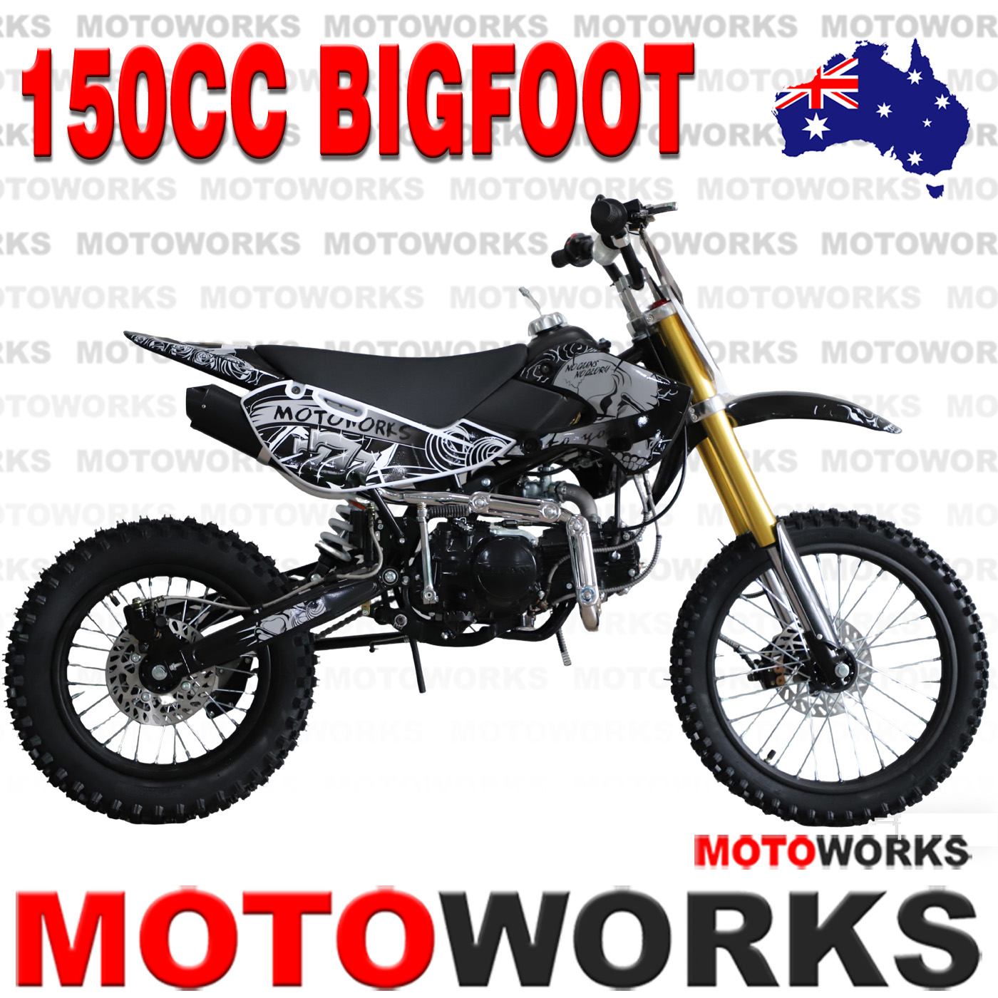 150CC BIGFOOT BLACK